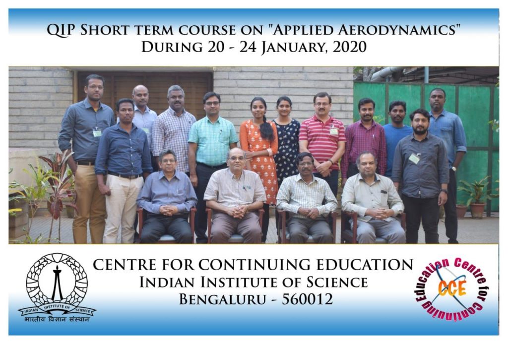 Dean COE AS-AE Resource Person at IISC Applied Aerodynamics Course