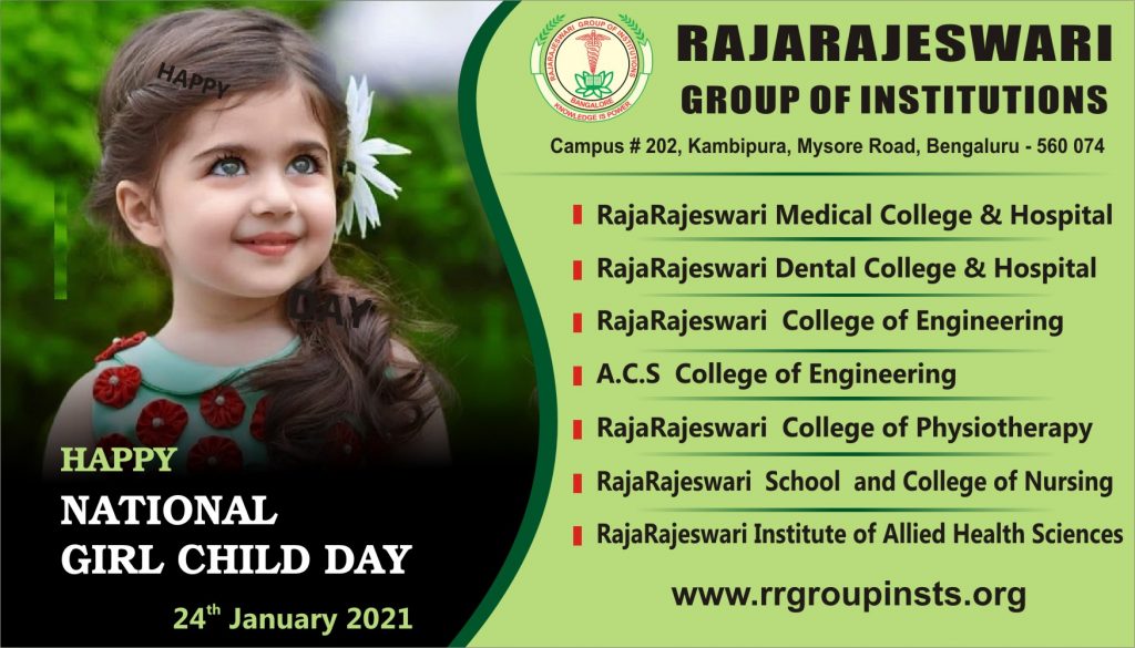 24th jan National Girl Child day RRGI