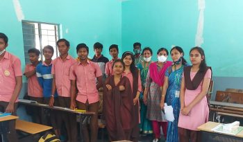 Group Photograph with PU- Students